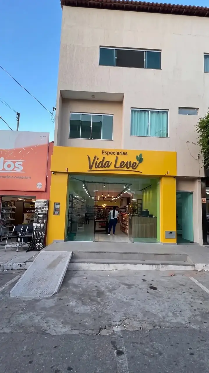 Fachada da Especiarias Vida Leve em Bom Jesus da Lapa
